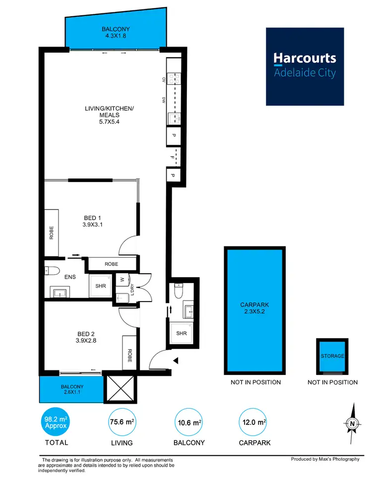 Floorplan of Homely apartment listing, 700/271-281 Gouger Street, Adelaide SA 5000
