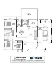 Floorplan of Homely house listing, 18 Rocklynn Place, West Launceston TAS 7250