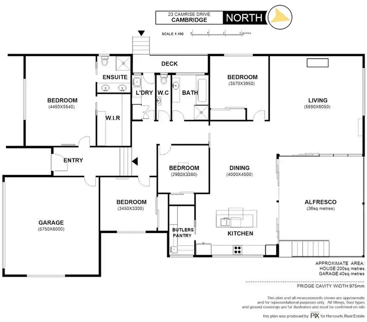 Floorplan of Homely house listing, 23 Camrise Drive, Cambridge TAS 7170