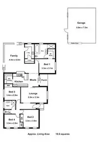 Floorplan of Homely house listing, Address available on request