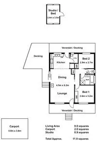 Floorplan of Homely house listing, 5 Station Road, Red Hill VIC 3937