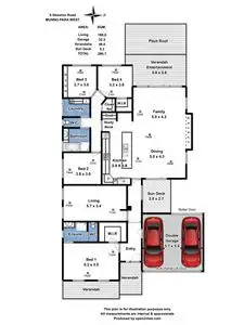 Floorplan of Homely house listing, 9 Streeton Road, Munno Para SA 5115