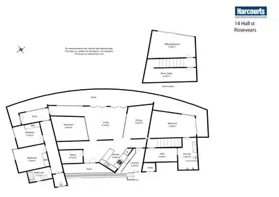 Floorplan of Homely house listing, 14 Hall Street, Rosevears TAS 7277