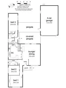 Floorplan of Homely house listing, 4 Field Street, Croydon VIC 3136