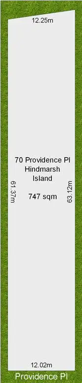 Floorplan of Homely land listing, 70 Providence Place, Hindmarsh Island SA 5214