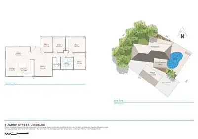 Floorplan of Homely house listing, 9 Jarup Street, Jindalee QLD 4074