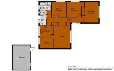 Floorplan of Homely house listing, 1 Selsey Street, Seaford VIC 3198