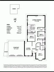 Floorplan of Homely house listing, 14 Susan Road, Nairne SA 5252