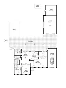 Floorplan of Homely house listing, 11 Devlin Court, Parafield Gardens SA 5107