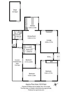 Floorplan of Homely house listing, 8 Grayton Street, Glenorchy TAS