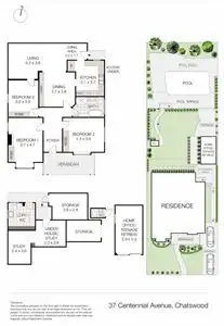 Floorplan of Homely house listing, 37 Centennial Avenue, Chatswood NSW 2067