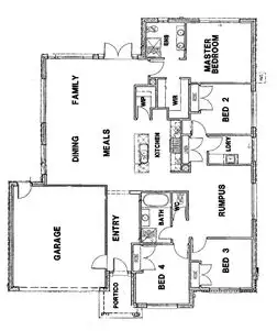 Floorplan of Homely house listing, 6 Hamish Drive, Bannockburn VIC 3331