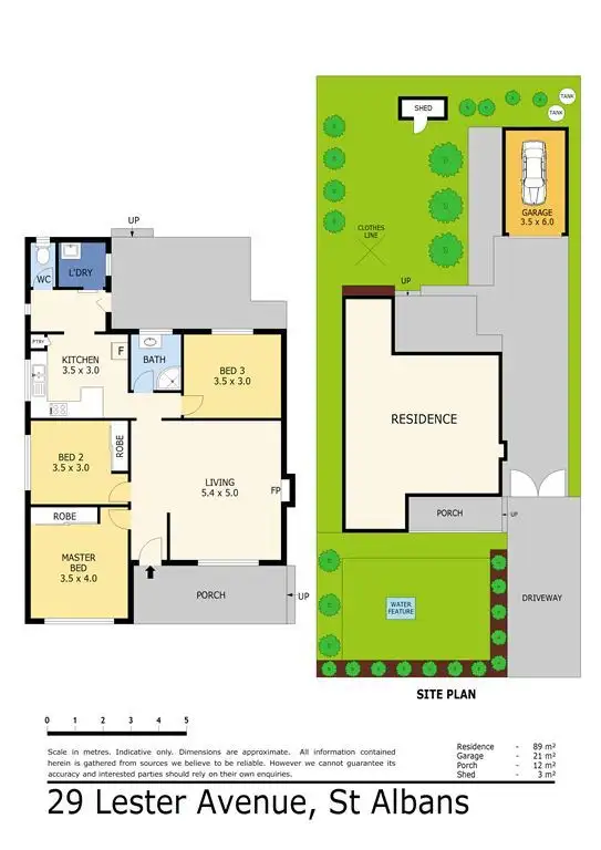 Floorplan of Homely house listing, 29 Lester Avenue, St Albans VIC 3021
