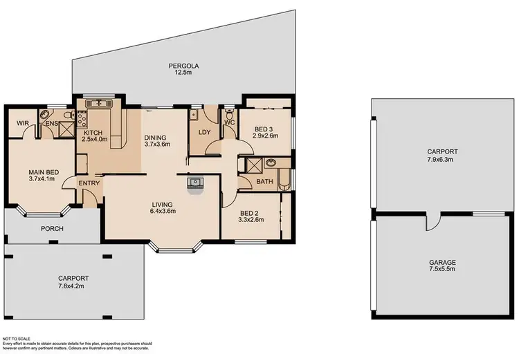 Floorplan of Homely house listing, 12 Mudlark Court, Carrum Downs VIC 3201