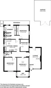 Floorplan of Homely house listing, 22 Hillview Road, Kingswood SA