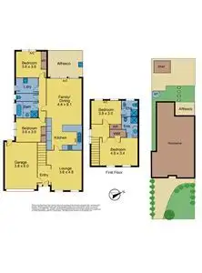Floorplan of Homely house listing, 266A Morack Road, Vermont South VIC 3133