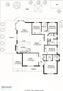 Floorplan of Homely house listing, 17 Cobbler Circuit, Salisbury Heights SA 5109