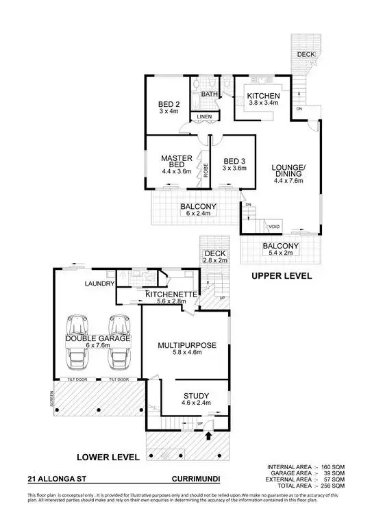 Floorplan of Homely house listing, 21 Allonga Street, Currimundi QLD 4551
