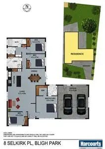 Floorplan of Homely house listing, 8 Selkirk Place, Bligh Park NSW 2756