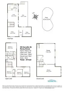 Floorplan of Homely house listing, 55 Corrofin Street, Ferny Grove QLD 4055