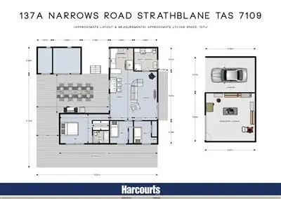 Floorplan of Homely house listing, 137a Narrows Road, Strathblane TAS 7109