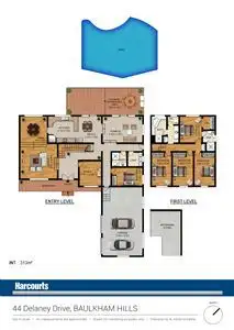 Floorplan of Homely house listing, 44 Delaney Drive, Baulkham Hills NSW 2153