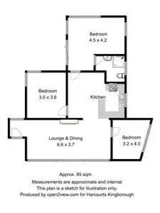 Floorplan of Homely house listing, 35 Fergusson Avenue, Tinderbox TAS 7054