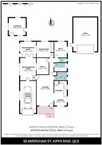 Floorplan of Homely house listing, 50 Amersham Street, Kippa-ring QLD 4021