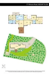 Floorplan of Homely house listing, 77 Winona Road, Mount Eliza VIC 3930