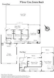 Floorplan of Homely house listing, 9 Tamar Crescent, Greens Beach TAS 7270