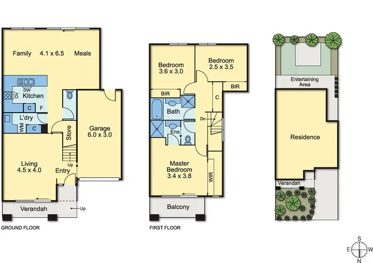 Floorplan of Homely house listing, 8 Parkway Lane, Mitcham VIC 3132