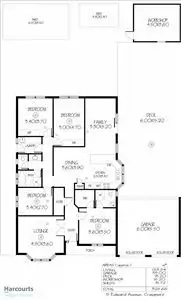 Floorplan of Homely house listing, 5 Edward Avenue, Craigmore SA 5114