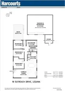 Floorplan of Homely house listing, 18 Outreach Drive, Legana TAS 7277