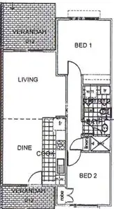 Floorplan of Homely apartment listing, 6/19 Angle Road, Angle Park SA 5010