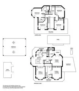 Floorplan of Homely house listing, 2 Debney Drive, Burnside SA 5066