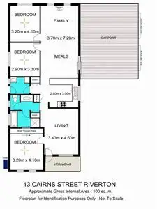 Floorplan of Homely house listing, 13 Cairns Crescent, Riverton SA 5412