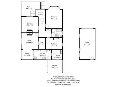 Floorplan of Homely house listing, 4371 West Tamar Hwy, Beauty Point TAS 7270