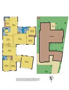 Floorplan of Homely house listing, 8 Astley Court, Vermont South VIC 3133