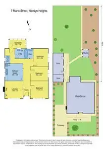 Floorplan of Homely house listing, 7 Marlo Street, Hamlyn Heights VIC 3215