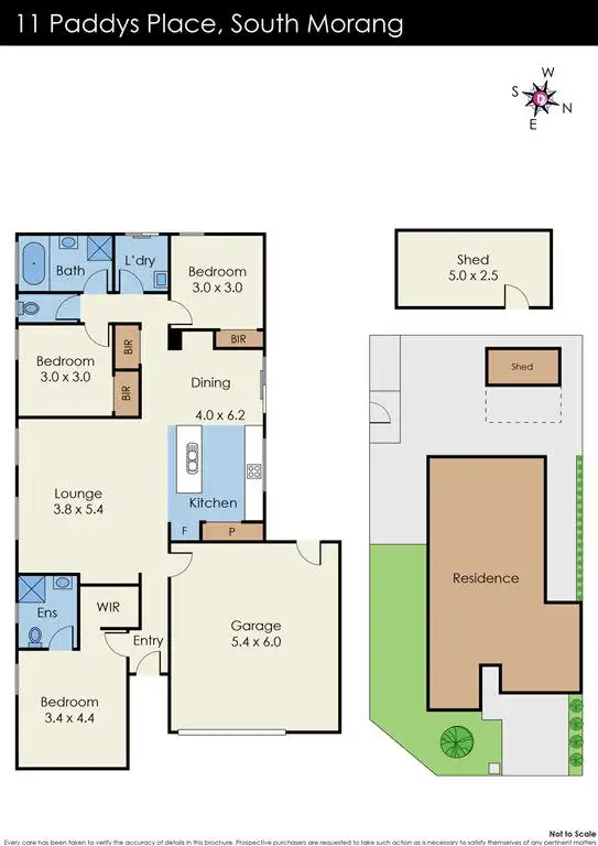 Floorplan of Homely house listing, 11 Paddys Place, South Morang VIC 3752