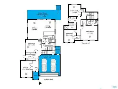 Floorplan of Homely house listing, 23 Birman Crescent, Flagstaff Hill SA 5159