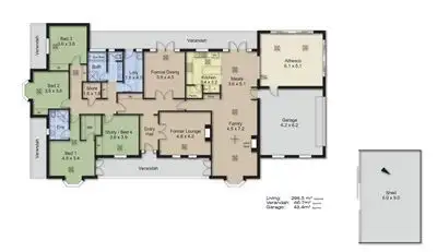Floorplan of Homely house listing, 26 Mace Road, Blakiston SA 5250