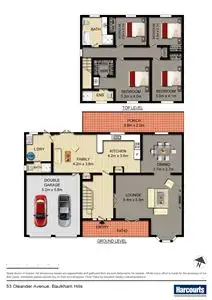 Floorplan of Homely house listing, 53 Oleander Avenue, Baulkham Hills NSW 2153