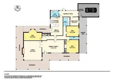 Floorplan of Homely house listing, 6885 Midland Highway, Scotsburn VIC 3352