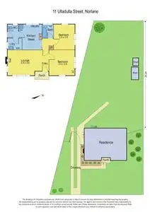 Floorplan of Homely house listing, 11 Ulladulla Street, Norlane VIC 3214