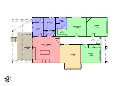 Floorplan of Homely house listing, 811 Urquhart Street, Newington VIC 3350