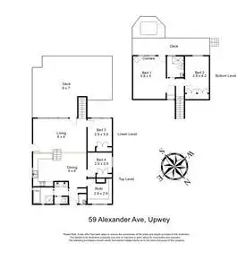 Floorplan of Homely house listing, 59 Alexander Avenue, Upwey VIC 3158