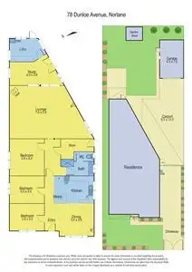 Floorplan of Homely house listing, 78 Dunloe Avenue, Norlane VIC 3214