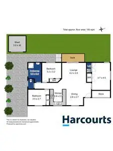 Floorplan of Homely unit listing, 13/1684 Channel Highway, Margate TAS 7054