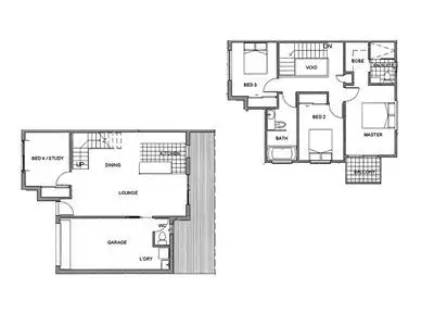 Floorplan of Homely townhouse listing, 1/1 Mitchell Street, Acacia Ridge QLD 4110